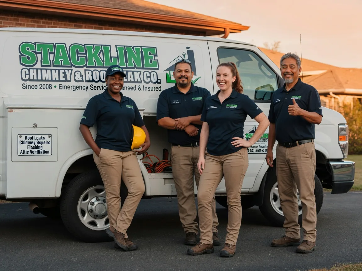 Chimney flashing repair company in Bath, SD
